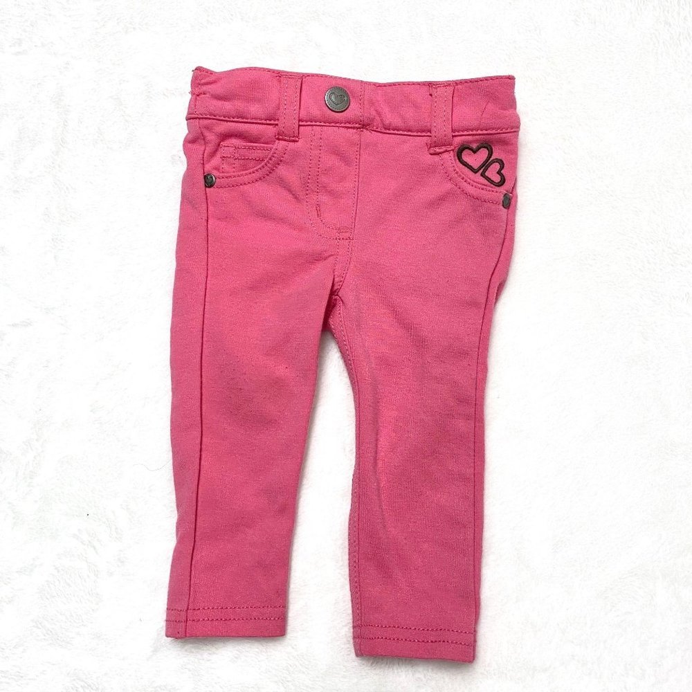 Crazy 8 pink skinny pants‎ leggings jeggings 3-6
